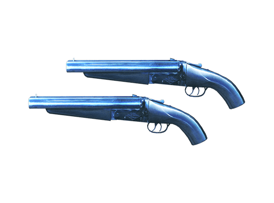 Dual Double Barrel-Crystal