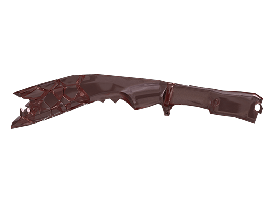 Broken Kukri-Red Crystal