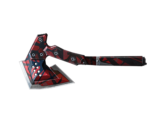 BC Axe-Red Spider Web