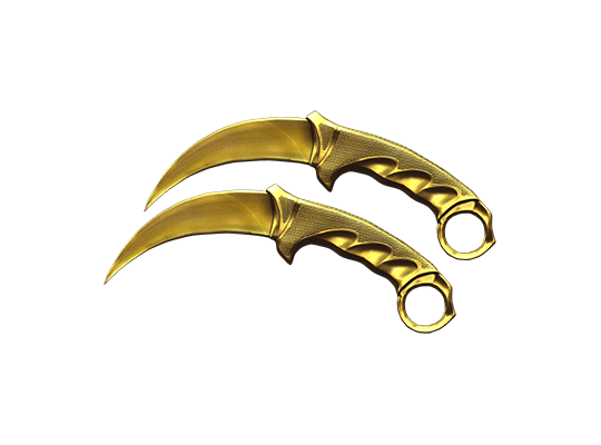 Dual Karambit-Ultimate Gold