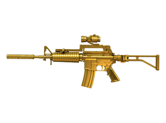 M4A1-Custom-Ultimate Gold