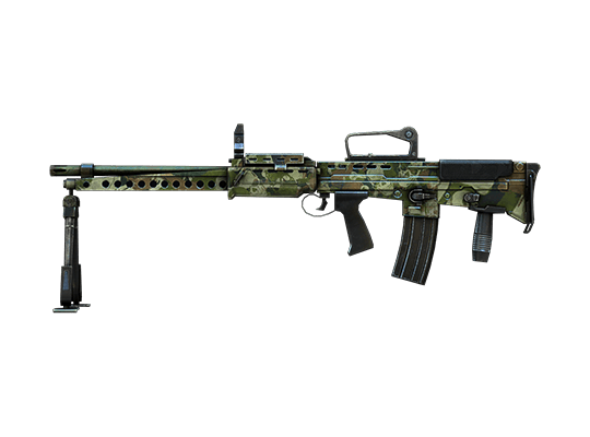 L86 LSW-Camo Skull