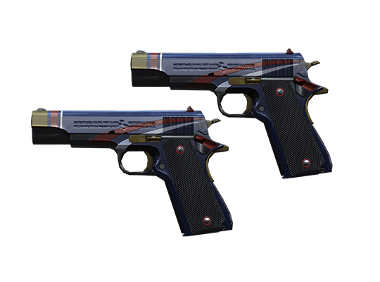 Dual Colt 1911-Vulcan