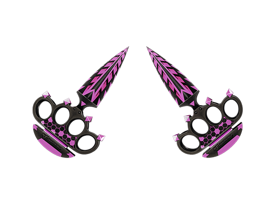 Knuckles-NeonPink