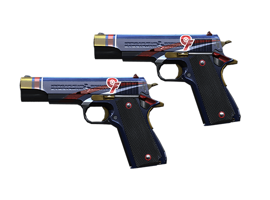 Dual Colt 1911-Vulcan 9th