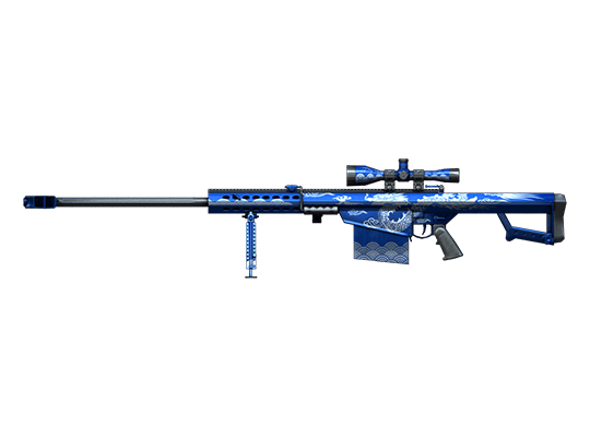 Barrett -Blue Silver Dragon