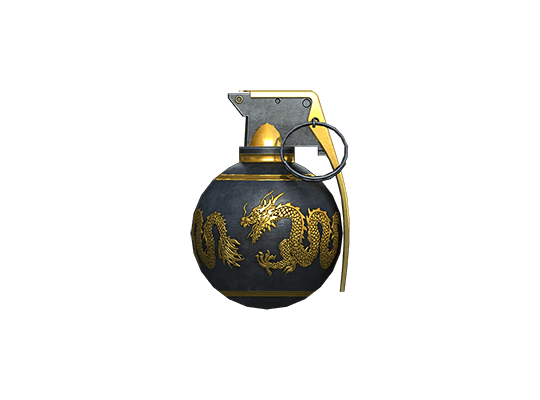 Grenade-Gold Black Dragon