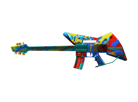 M4A1-Guitar-Graffiti