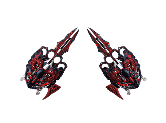 Bladed Knuckles-Infernal Oni