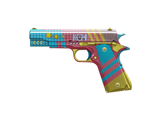 Colt 1911-SWAT PixelPop