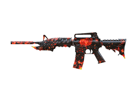 M4A1-S-Coreflame Demon