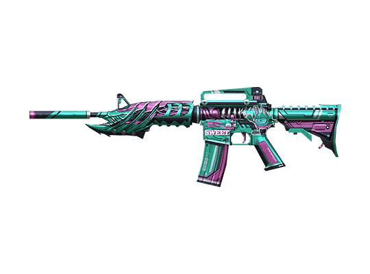 M4A1-S-Sweet Teal Demon