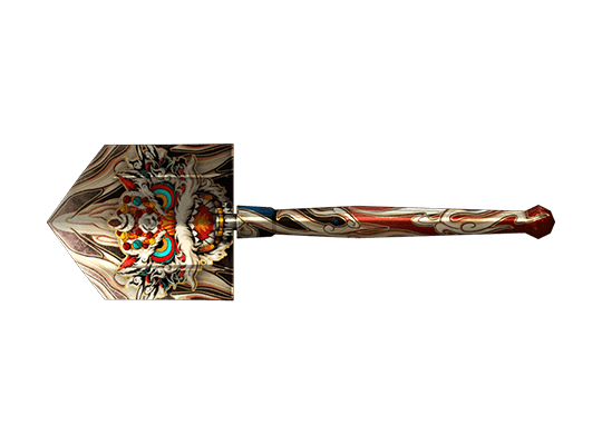 Shovel-Mahjong Lion