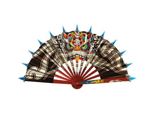 War Fan-Mahjong Lion