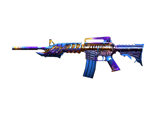 M4A1-S-Flameforged Demon