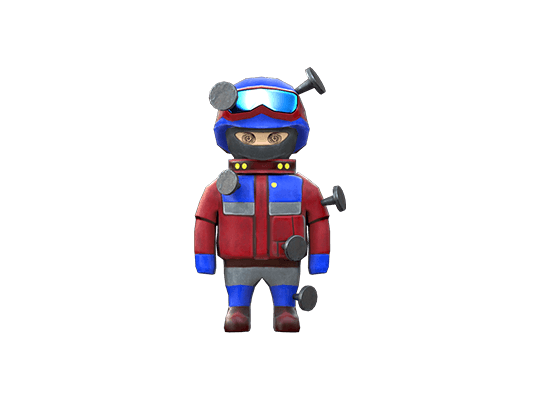 Grenade-Cursed Speedster Doll