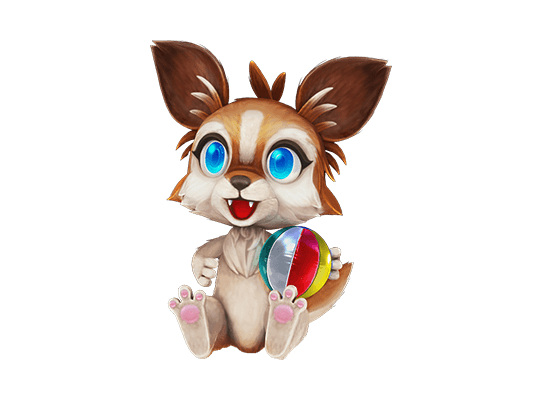 Puppy-Beach Ball
