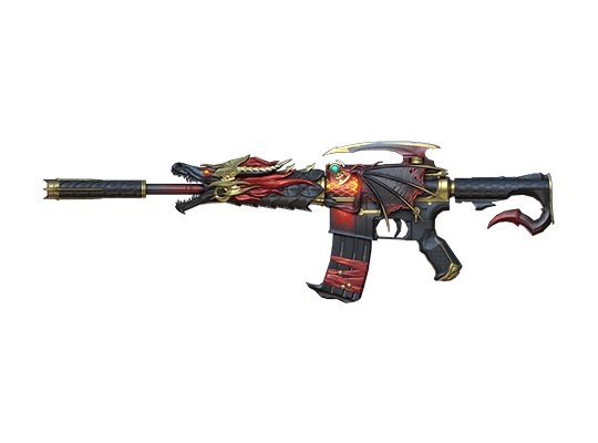 M4A1-S-Blazing Dragon