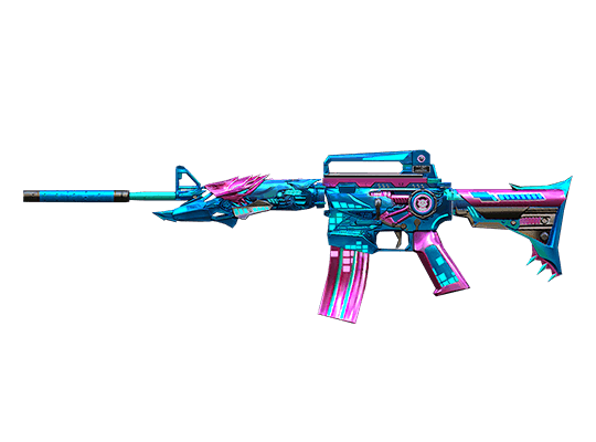 M4A1-S-Spacepunk