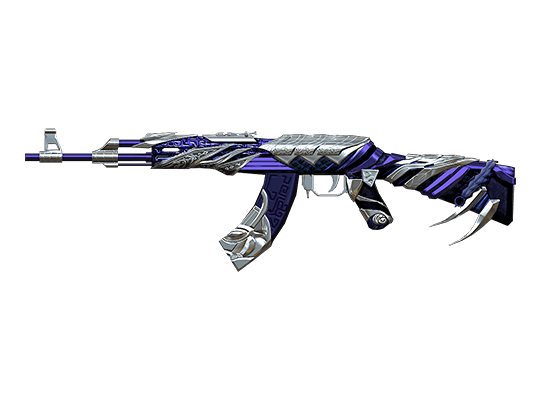 AK-47-B-Purple Silver
