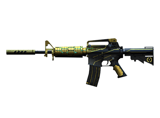M4A1-S-Mech-Gold