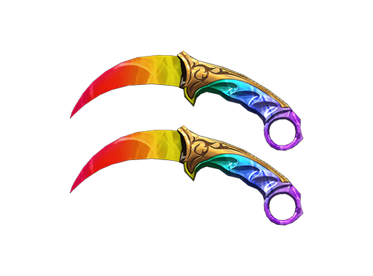 D.Karambit-Rainbow
