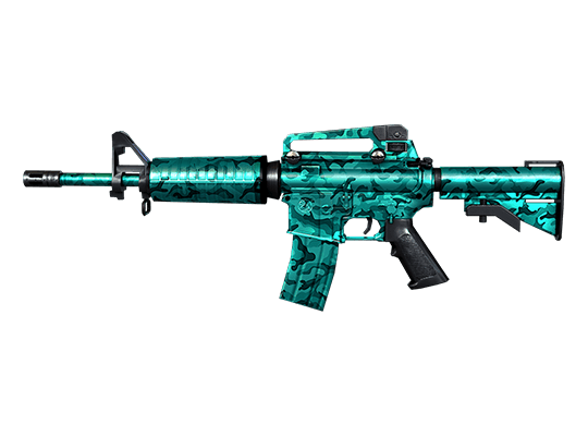 M4A1-Turquoise Camo