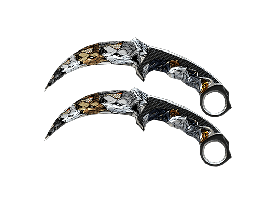 Dual Karambit-Wolf