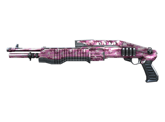 SPAS-12-Pink Camo-Slug