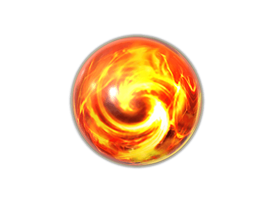 Crystal Orb-Fire Ball