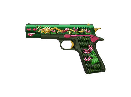 Colt 1911-Water Lily