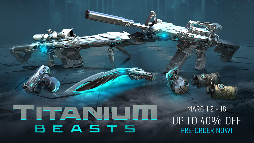 Titanium Beast Presale March 2 18 Z8games