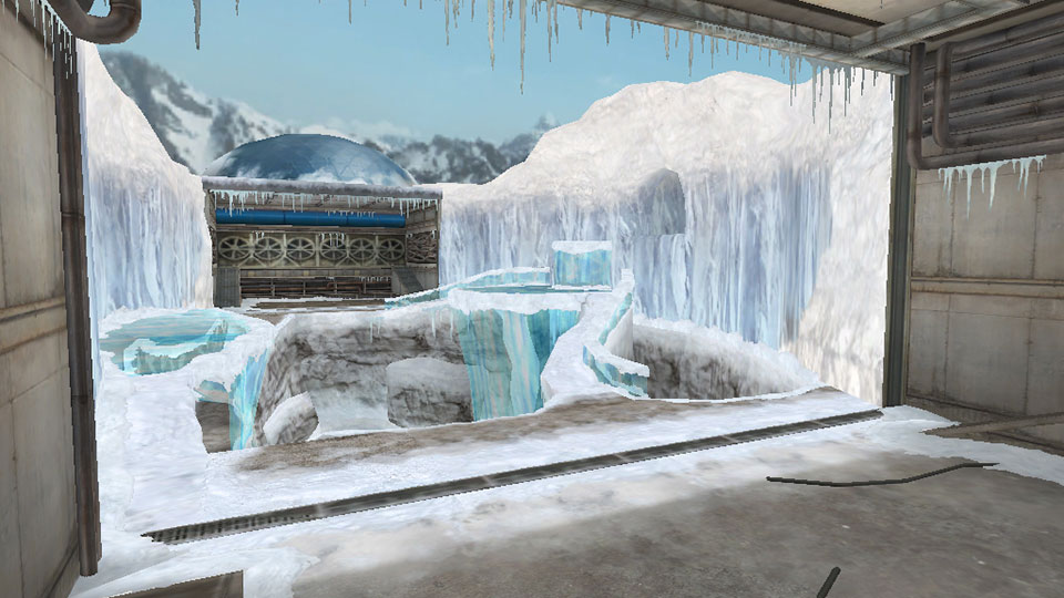 Icy Cavern in Team Deathmatch, picture 2